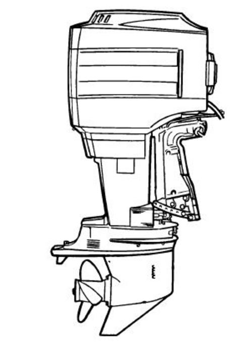 Product picture Yamaha Outboard 25J 30D 25X 30X Service Manual