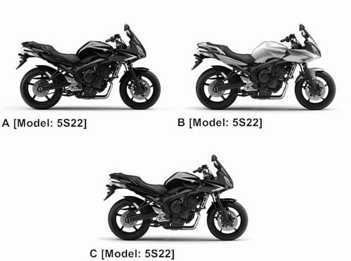 Product picture YAMAHA FZ6 SAHG PARTS CATALOG 2007