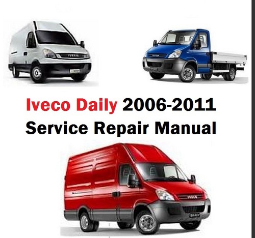 Product picture Iveco Daily Service Repair Manual Euro 4 2006-2011