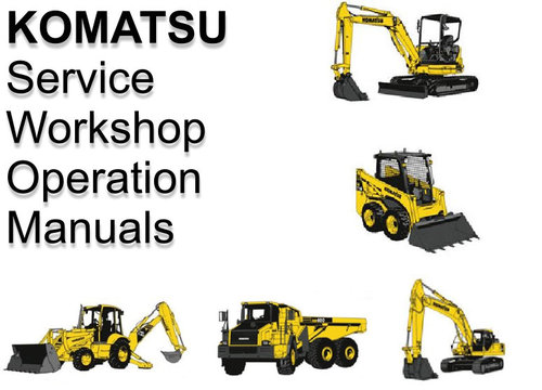 Product picture Komatsu PC340LC 340NLC-7K Workshop Manual