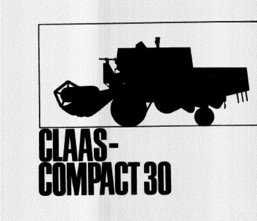 Product picture Claas Compact 30 Parts Catalog
