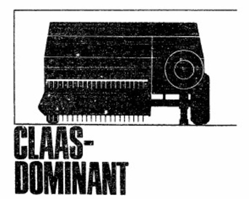 Product picture Claas Dominant Parts Catalog