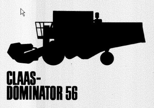 Product picture Claas Dominator 56 Parts Catalog