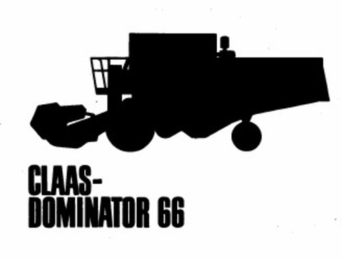 Product picture Claas Dominator 66 Parts Catalog