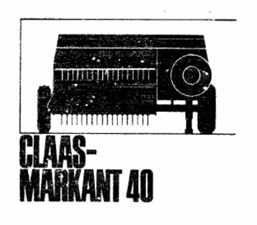 Product picture Claas Markant 40 Parts Catalog
